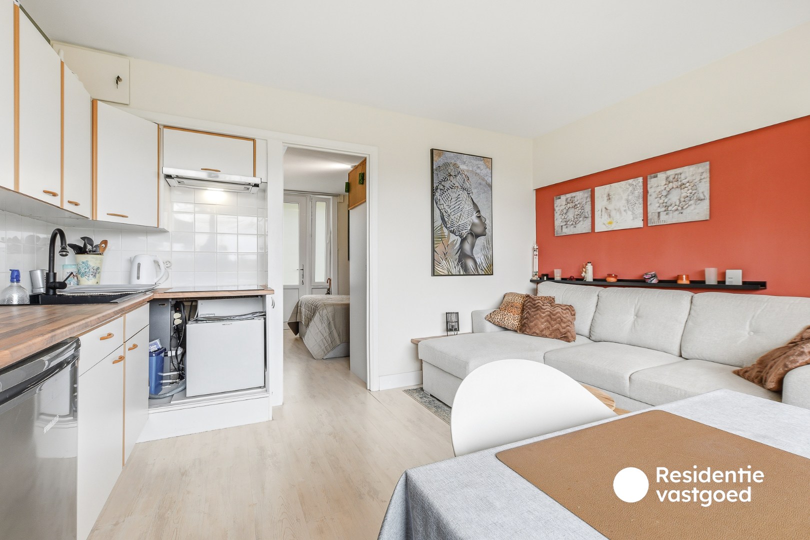 Instapklaar éénslaapkamer appartement met terras in Vosseslag - De Haan 