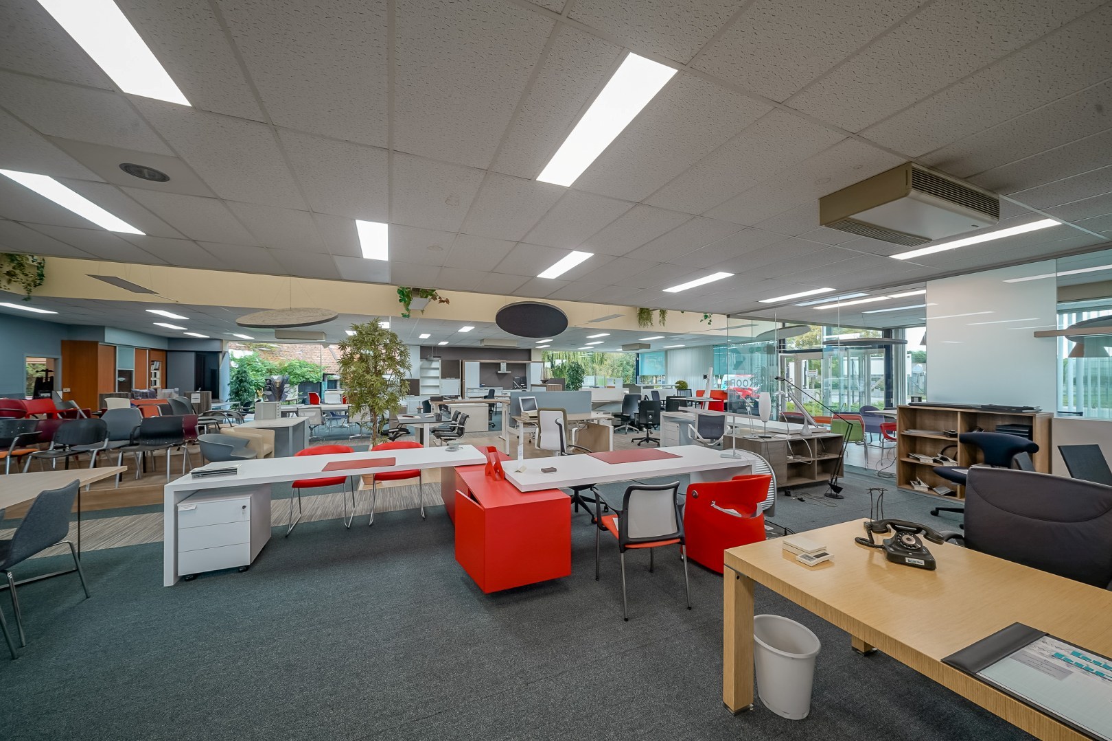 Winkelruimte met magazijn en woonst te Oostende 