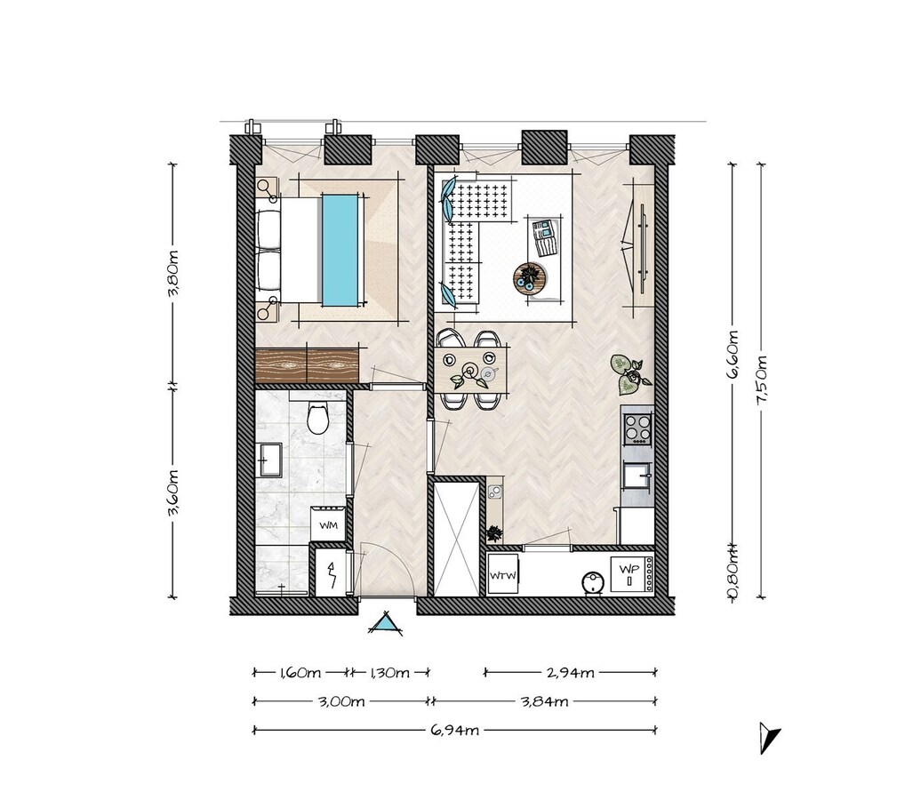 TYPE B | LICHT EN COMFORTABEL WONEN AAN HET SPOORPARK 