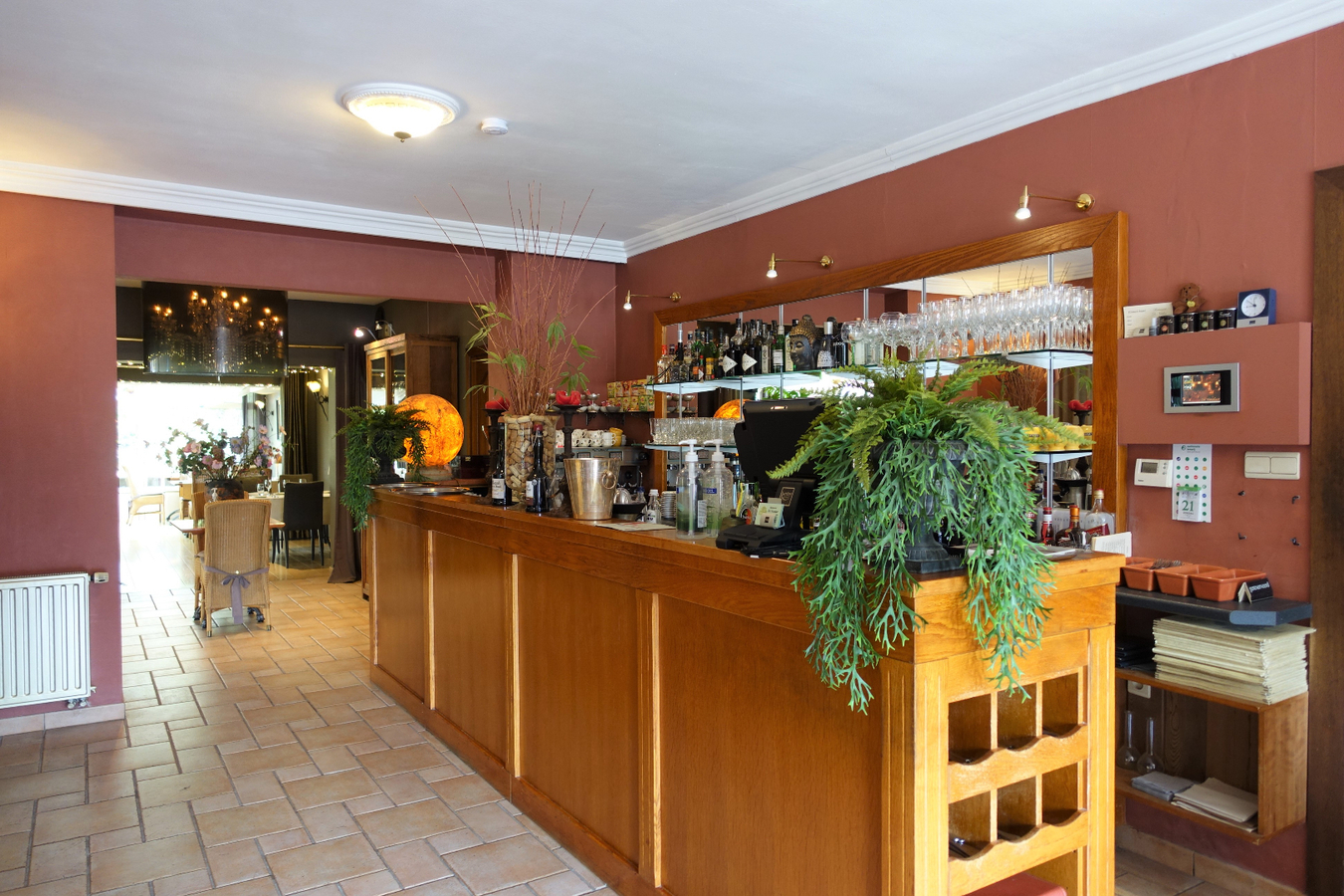 Prachtig restaurant met tuin en woonst op uitstekende ligging 