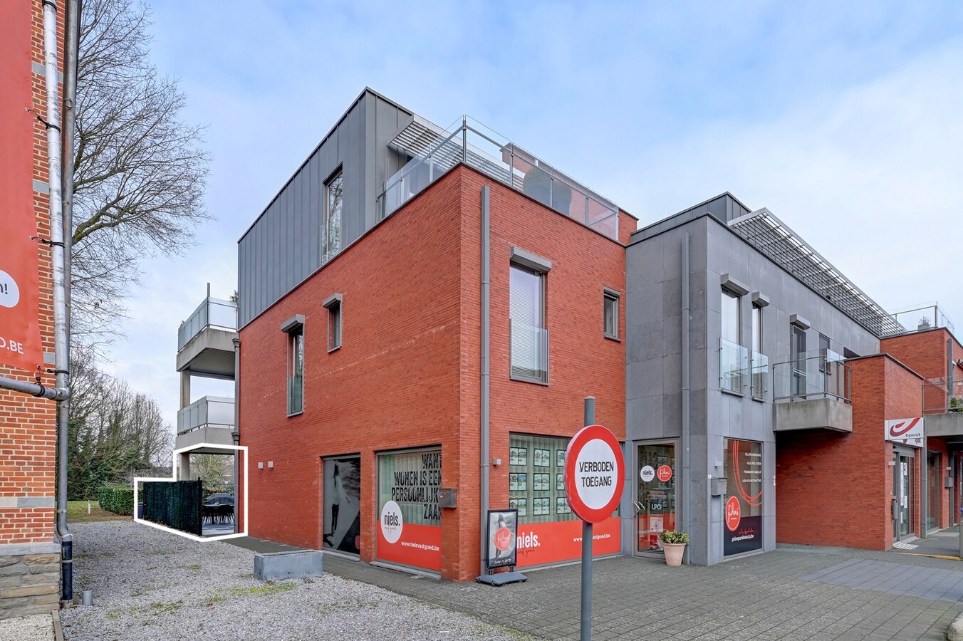 Energiezuinig appartement met groot terras 