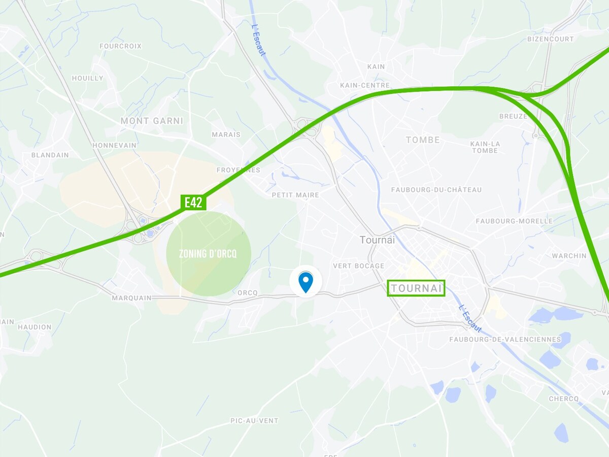 Bureaux à louer, idéalement situés à Tournai ! 