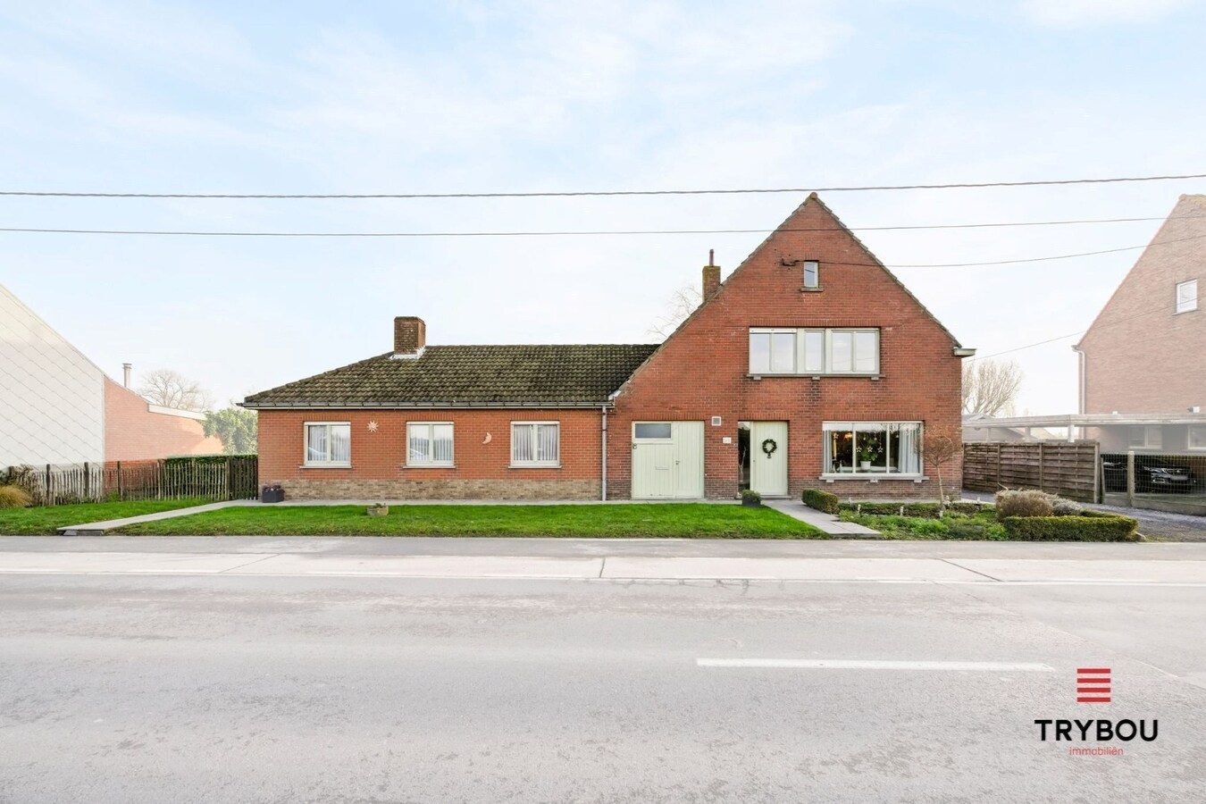 🏡 Ruime kangoeroewoning met prachtig tuinzicht in Klerkenstraat 31 – Kortemark - na isolatie dak is EPC D bereikt. 