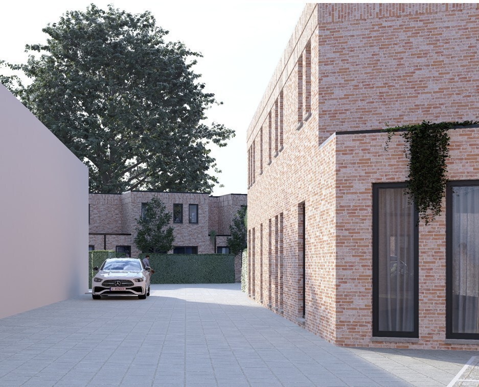 Modern, Bijna Energie Neutraal nieuwbouw-appartement met private tuin in het centrum van Stokkem! 