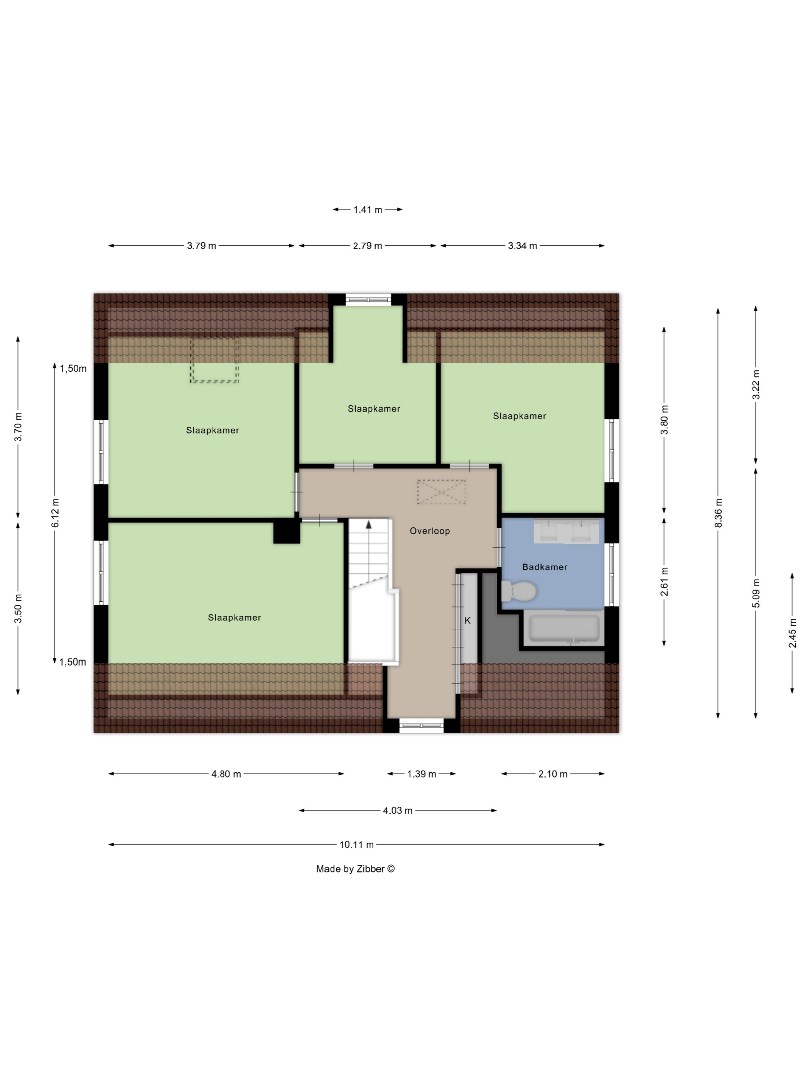 Open bebouwing met prachtige tuin en 4 ruime slaapkamers, garage, tuin en terras in Bierbeek – EPC 272kWh/m² 