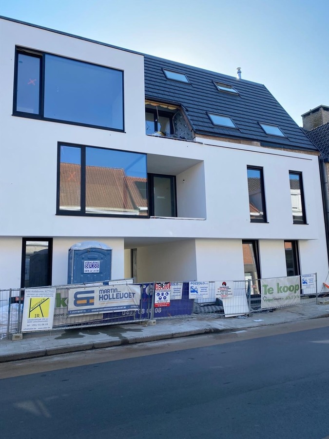 Uniek nieuwbouw appartement met 2 slaapkamers en veel zonlicht te Eernegem 