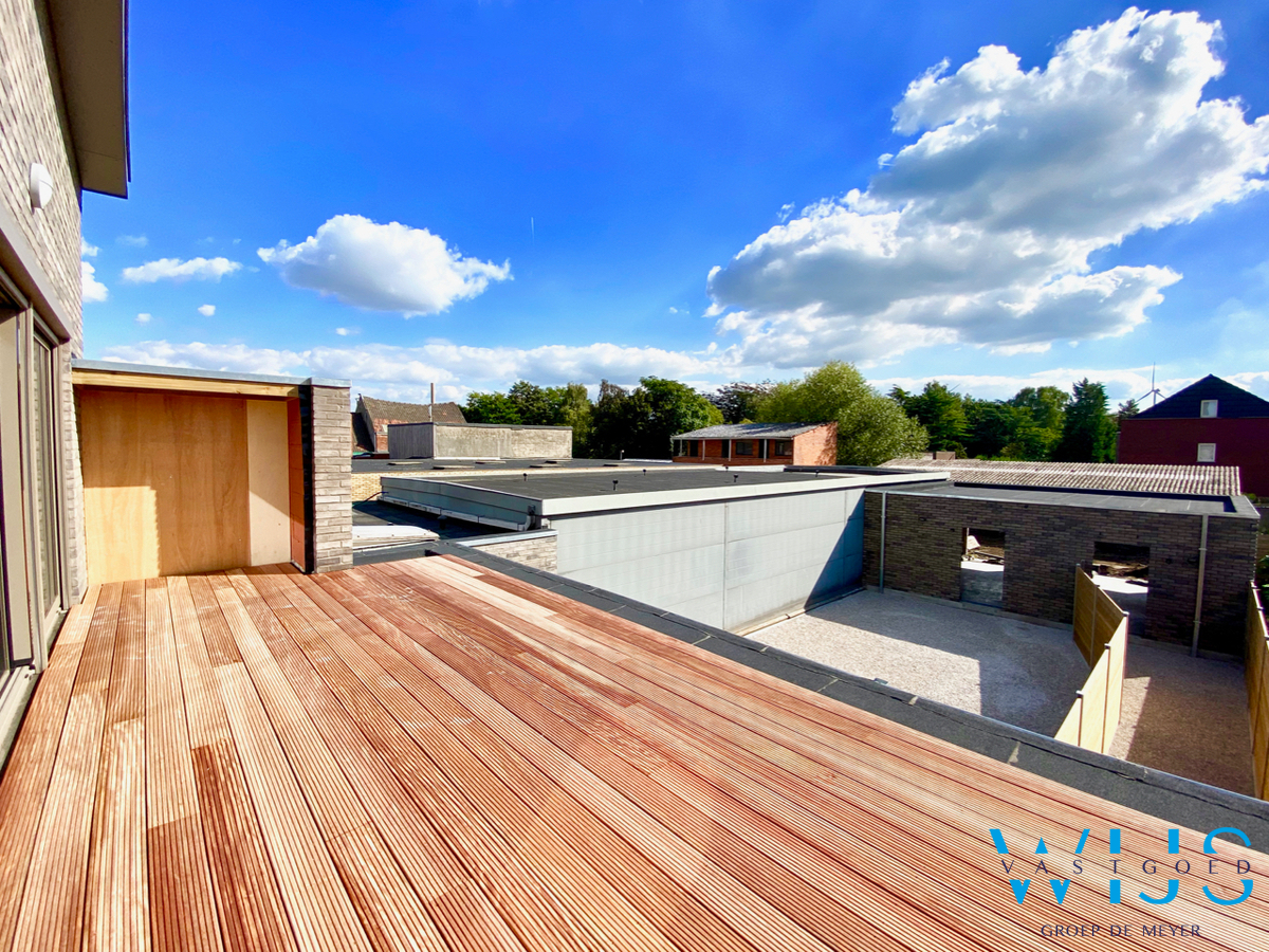 NIEUWBOUW APP. met ruim zonneterras &amp; garage te Zelzate ! 