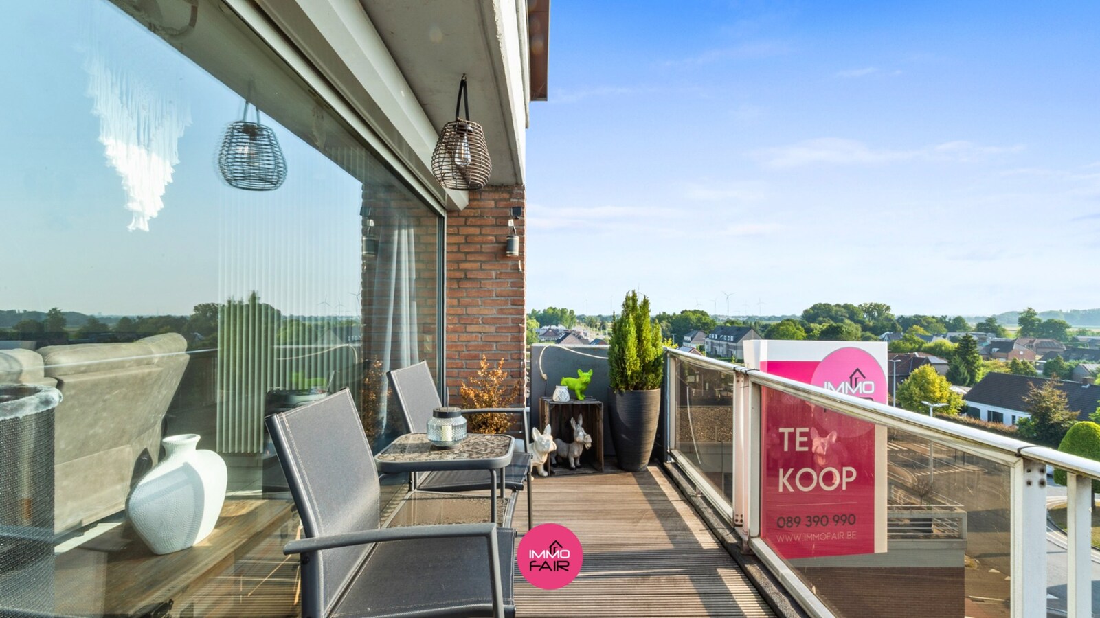 Betaalbaar, instapklaar penthouse met panoramisch uitzicht over Nationaal Park Hoge Kempen! 