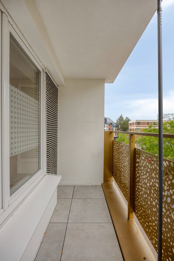 Goed gelegen appartement met 2 slaapkamers, terras, ondergrondse autostaanplaats en private kelderberging in Leuven! - EPC 98 kWh/m² - bewoonbare opp. 74 m² 