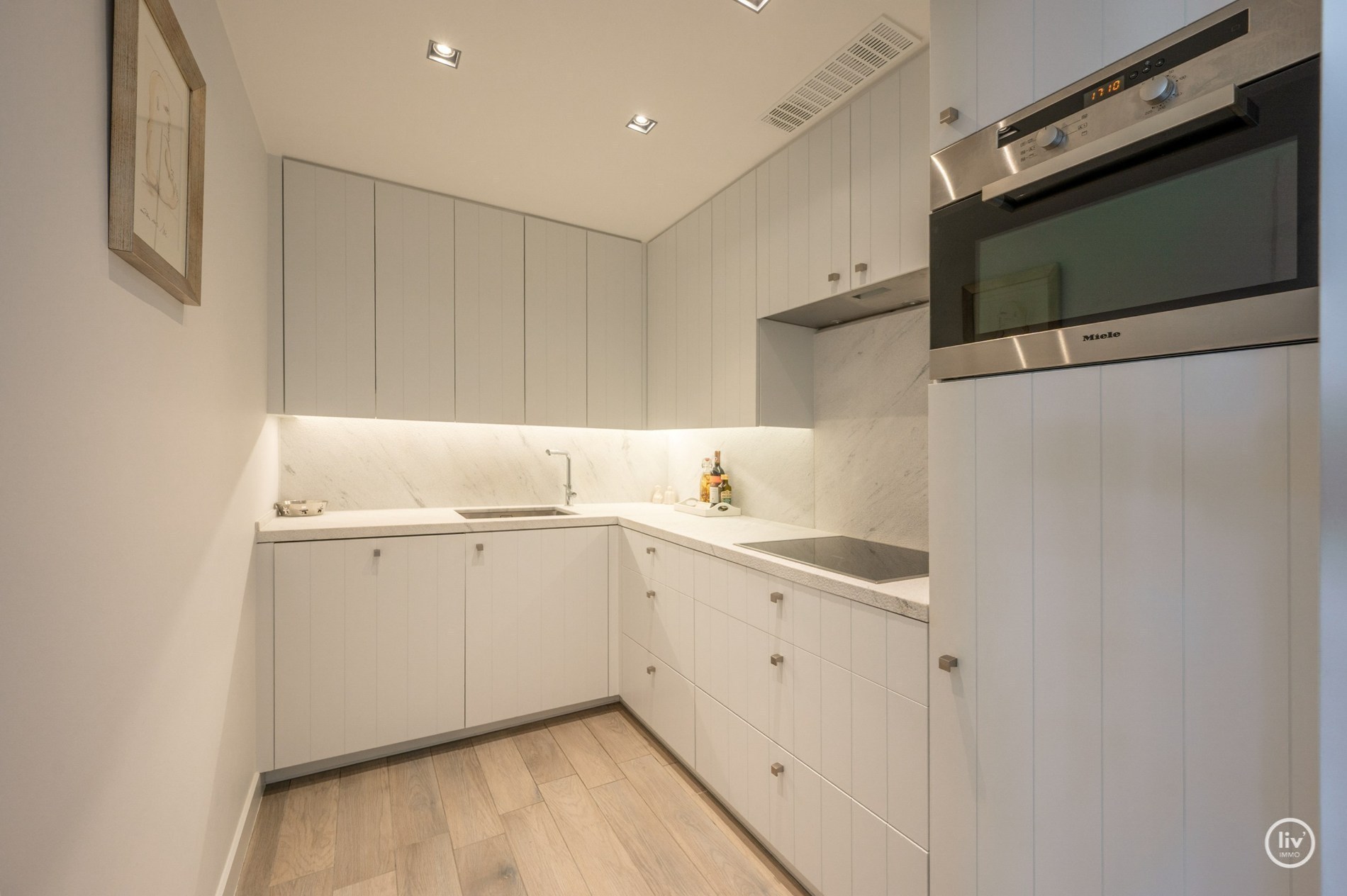 Gezellig appartement met één-slaapkamer (mog. tot aankoop van een inpandige garagebox) 