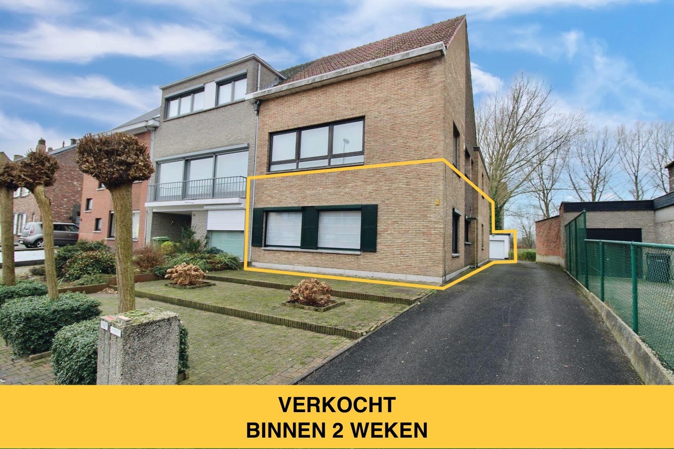 Verkocht benedenwoning - Temse