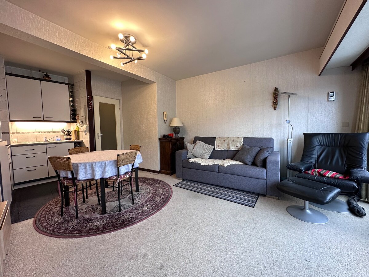 Appartement met 1 slaapkamer vlakbij zee te Koksijde 