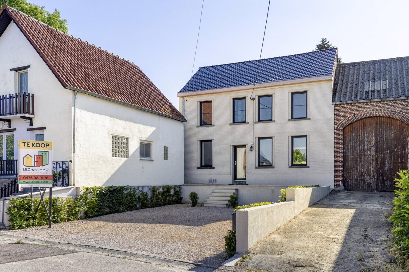 Prachtig volledig gerenoveerde half open bebouwing te Hoegaarden  - Energielabel B 