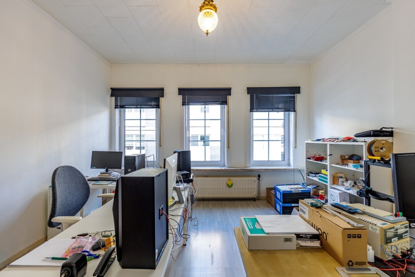 Degelijke stadswoning. 