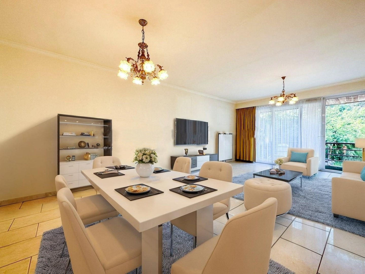 Instapklaar 2-slaapkamer appartement met 2 terrassen (en garage), topligging Torhout. 