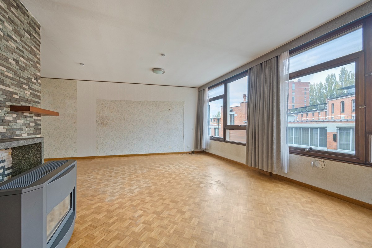 woonkamer met gaskachel