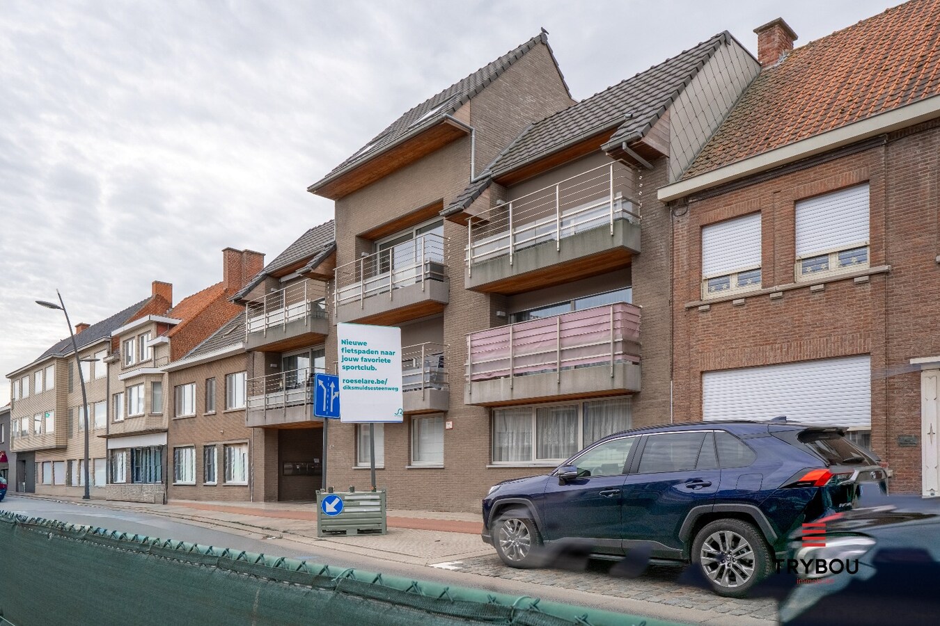 Ruim duplexappartement vlak bij het centrum van Roeselare 