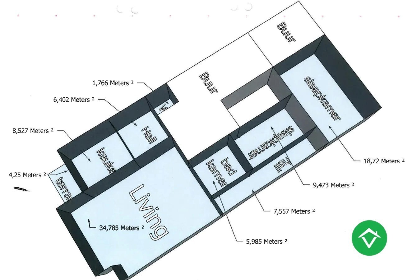 Instapklaar appartement met 2 slaapkamers te Oostende 