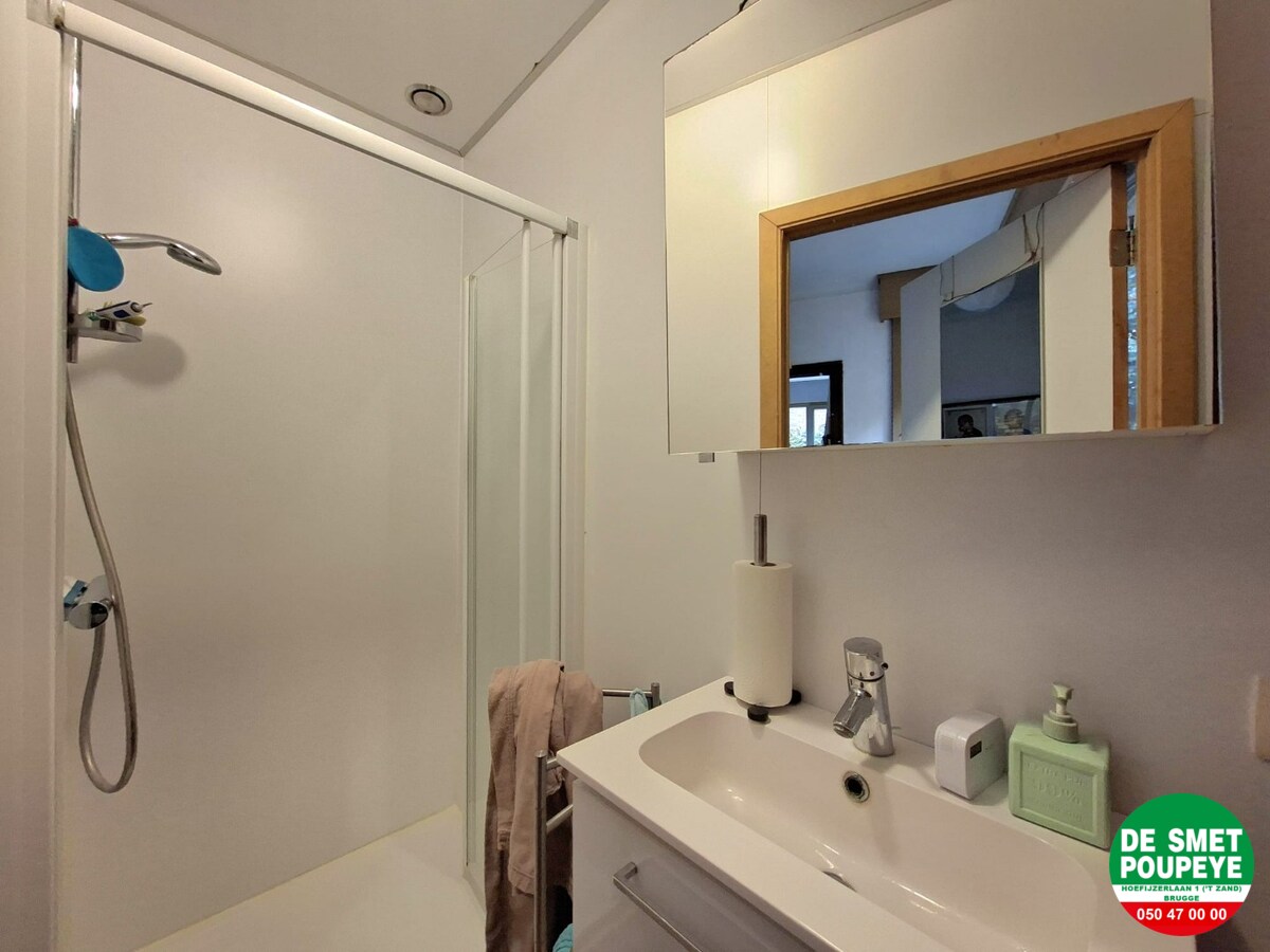 Gelijkvloersappartement met tuintje 