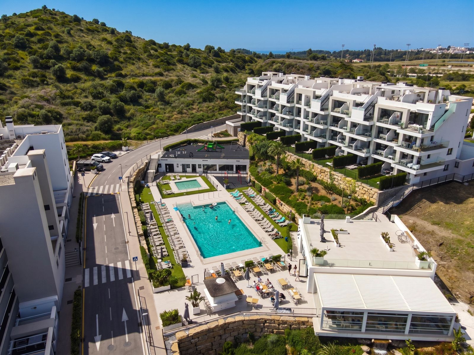 Hacienda el Sueño - Elegante 3-Slaapkamer Appartement met Panoramisch Terras, Zeezicht en Toeristenhuurlicentie 