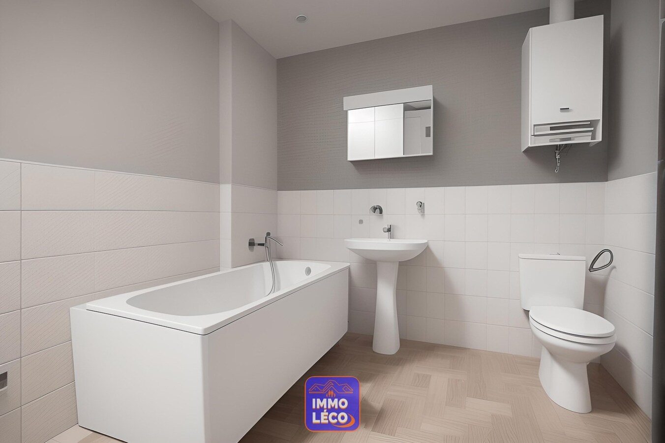 Maison très saine avec 3 chambres et jardin 