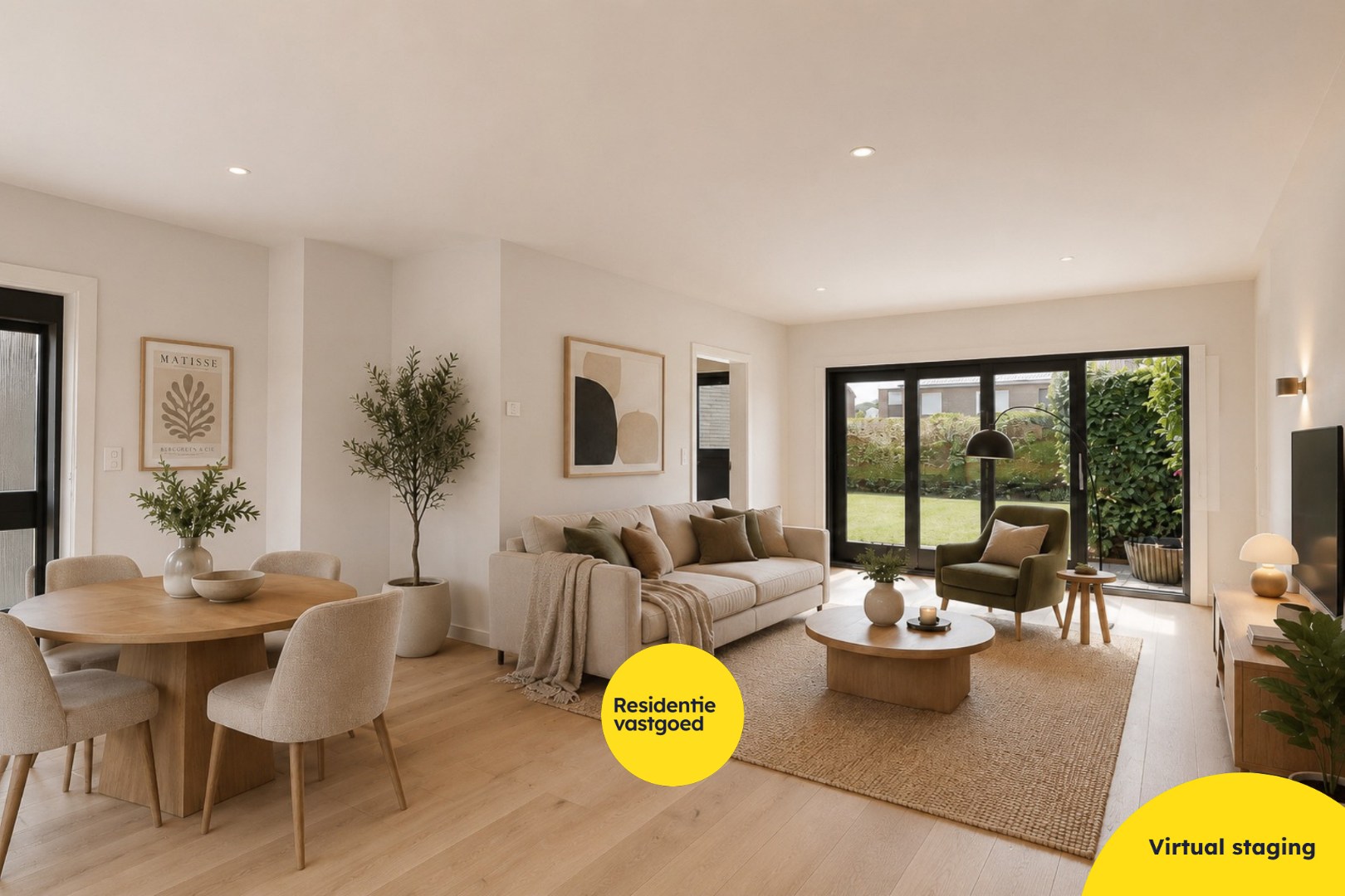 Renovatiewoning met 3 slpks, garage en zonnige tuin 