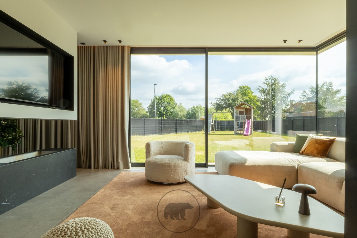Exclusieve nieuwbouwvilla met zicht op natuur te Destelbergen 