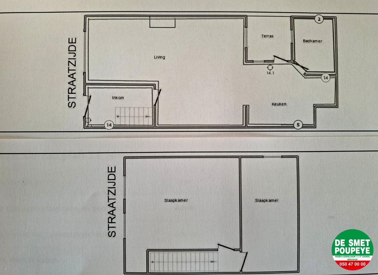 Hoekwoning met uitweg 