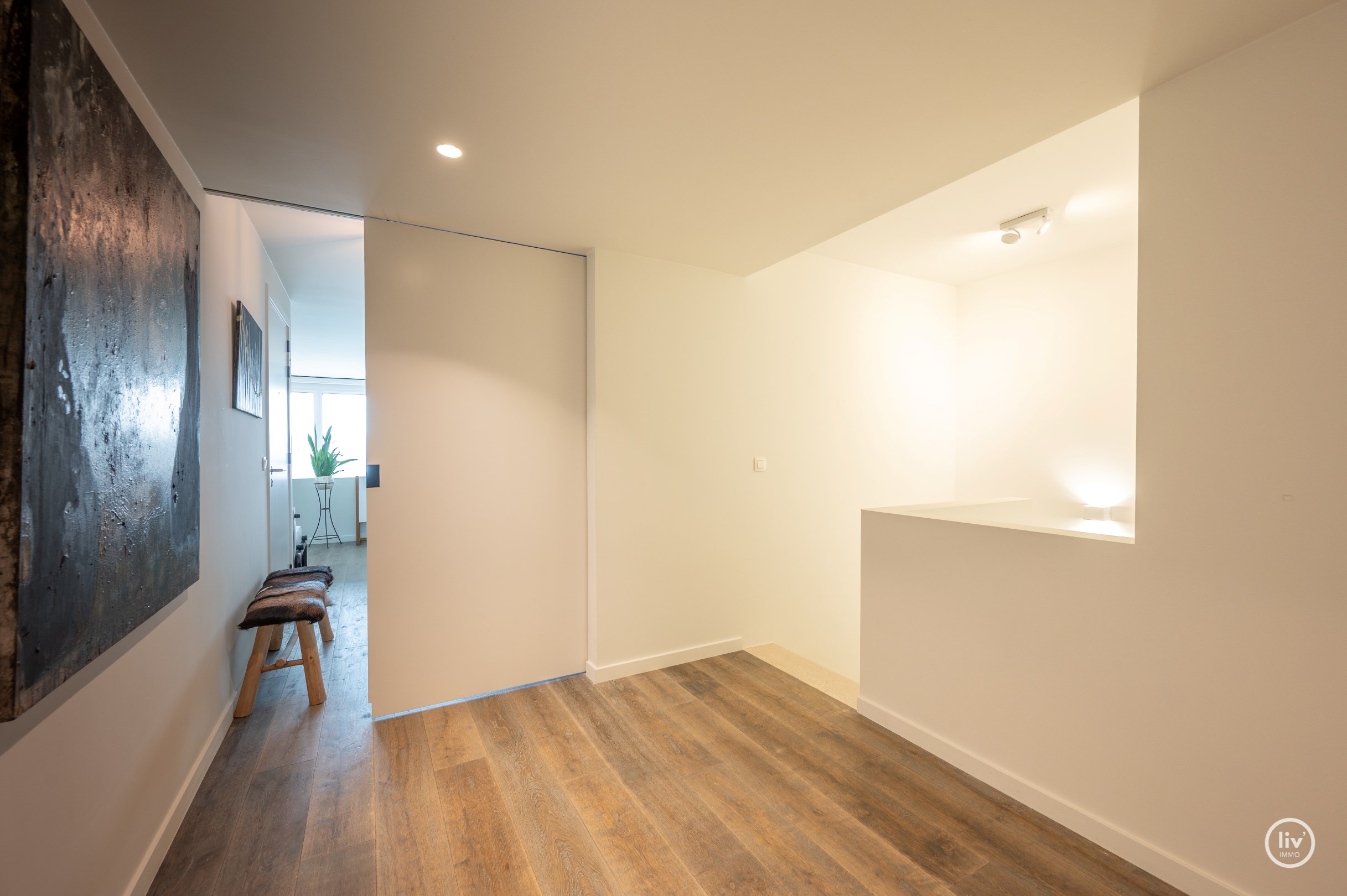 Luxueuze mezzanine van ca. 215 m² met open zichten op toplocatie in Duinbergen 