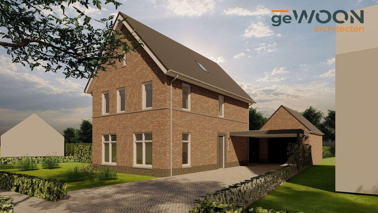 Ruime bouwkavel te koop van 3.405 m2 voor de bouw van een vrijstaande woning met bijgebouw. 