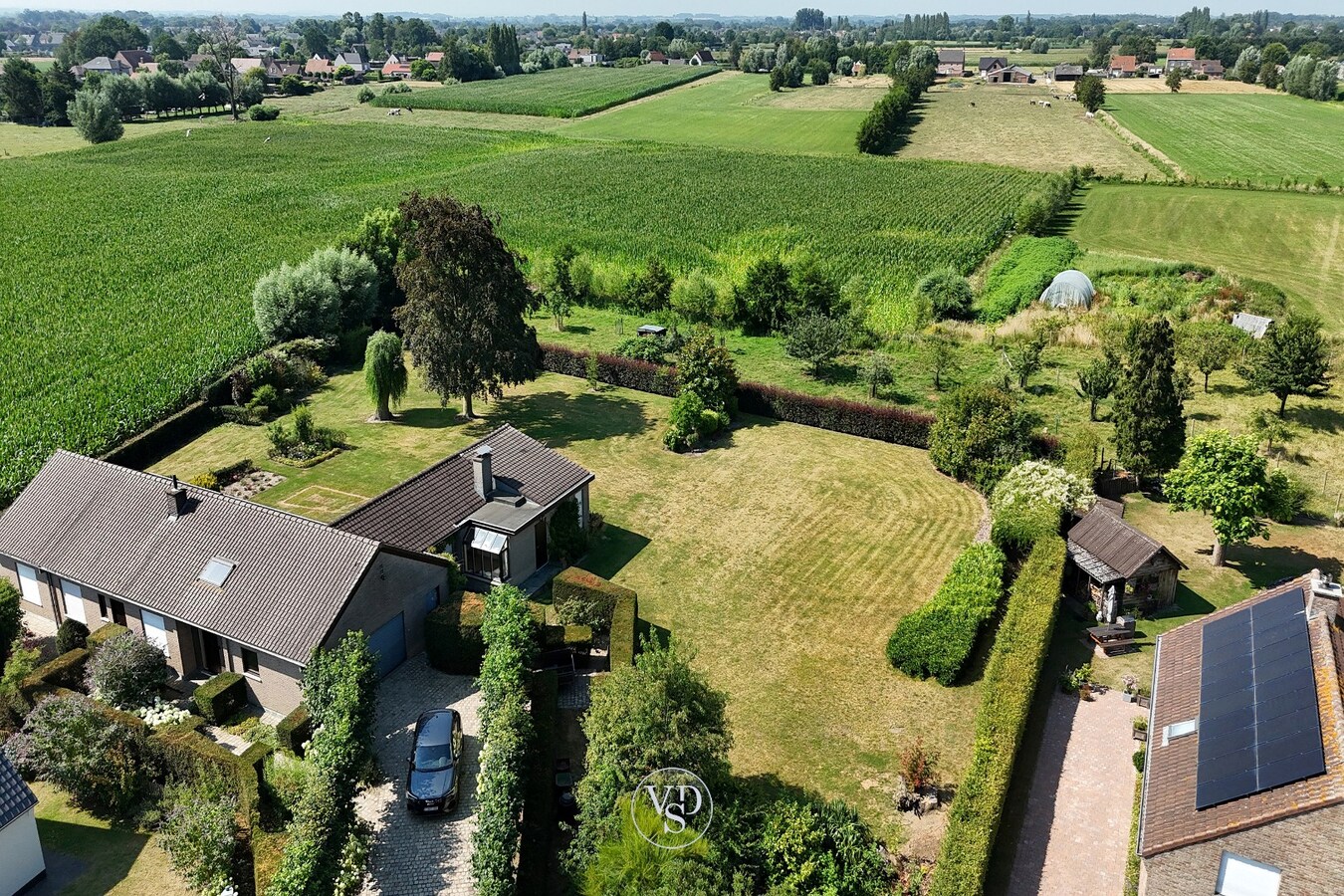 Exceptioneel gelegen bouwgrond. 