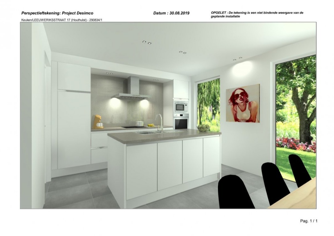 Rustig gelegen project met 3 woningen te Houthulst 