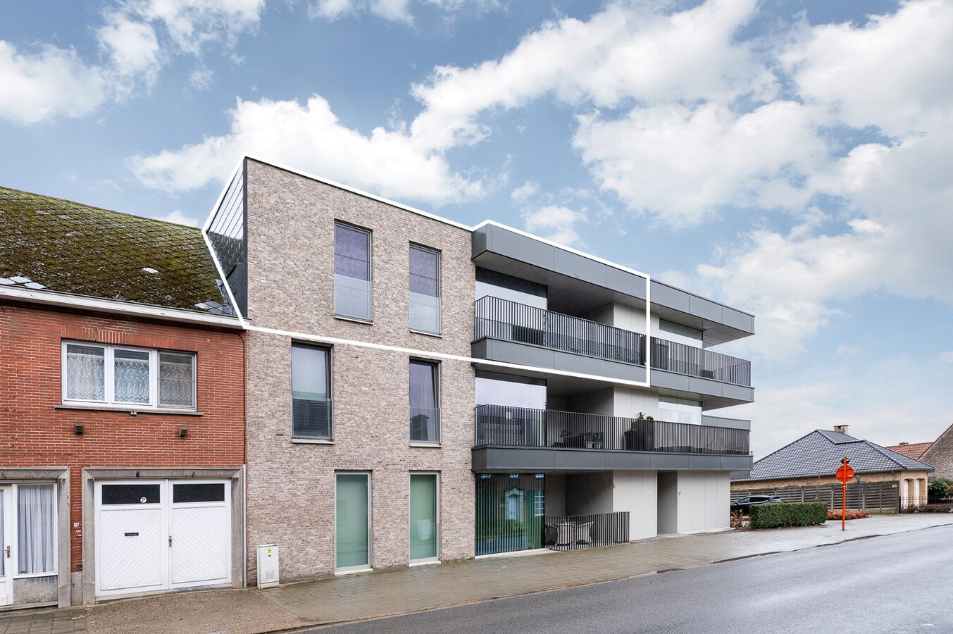 Aangenaam appartement met mooi terras 