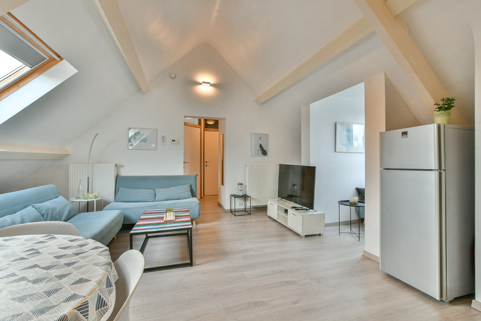 Gezellig dakappartement met tuin vlak bij zee – Vosseslag, De Haan! 