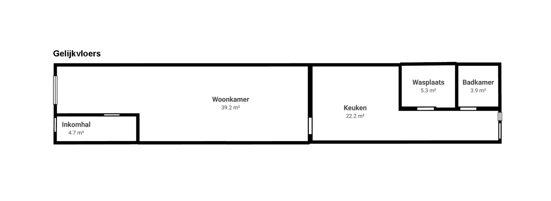 Instapklare woning met tuin - 2 slpks 