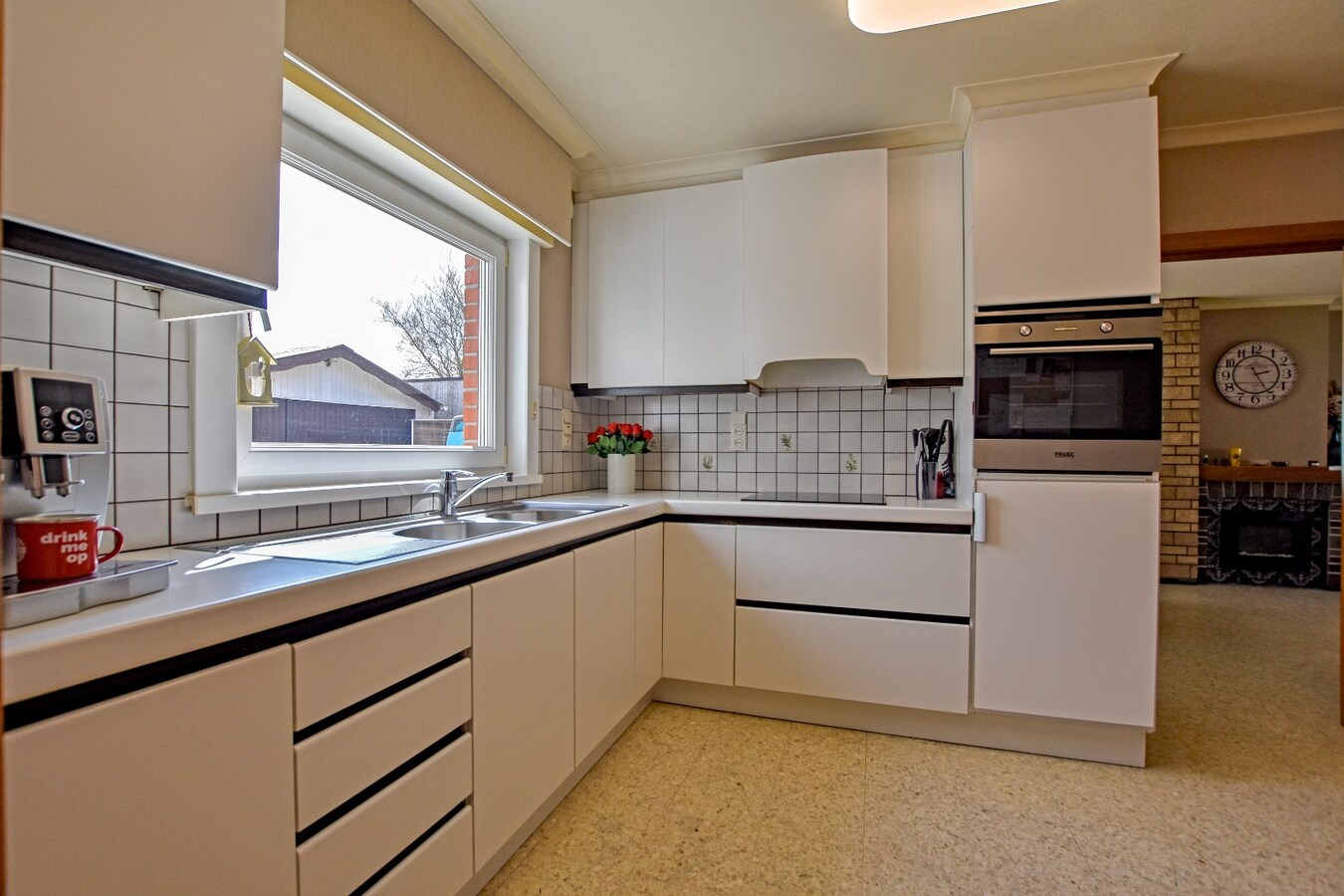 Ruime gezinswoning met 3 slaapkamers en garage te Langemark 