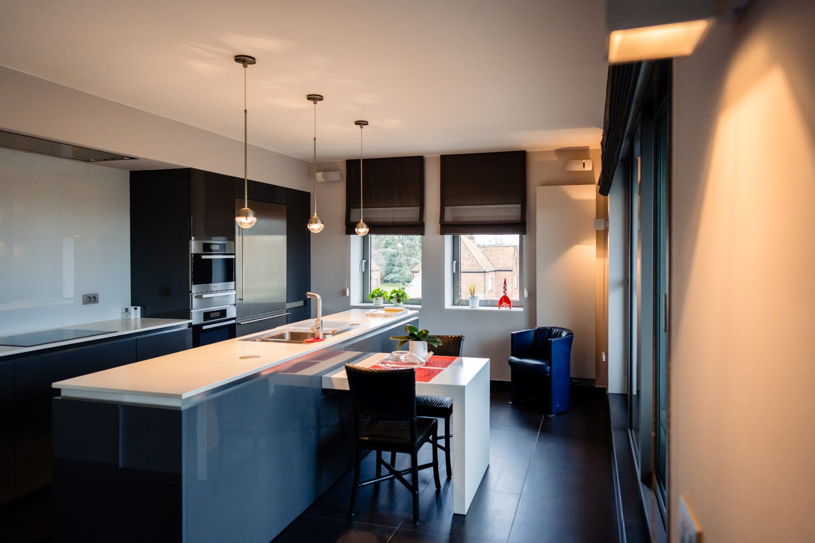 Exclusieve penthouse 151m² landelijk gelegen te Lembeke 