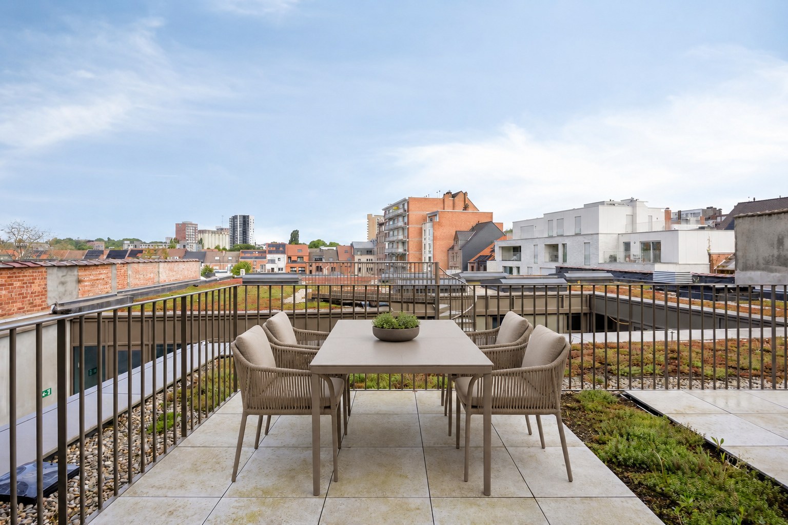 Nieuwbouw studio met 15,1m2 terras in hartje Leuven met kelderberging en parkeermogelijkheden! 6% BTW mogelijk! 
