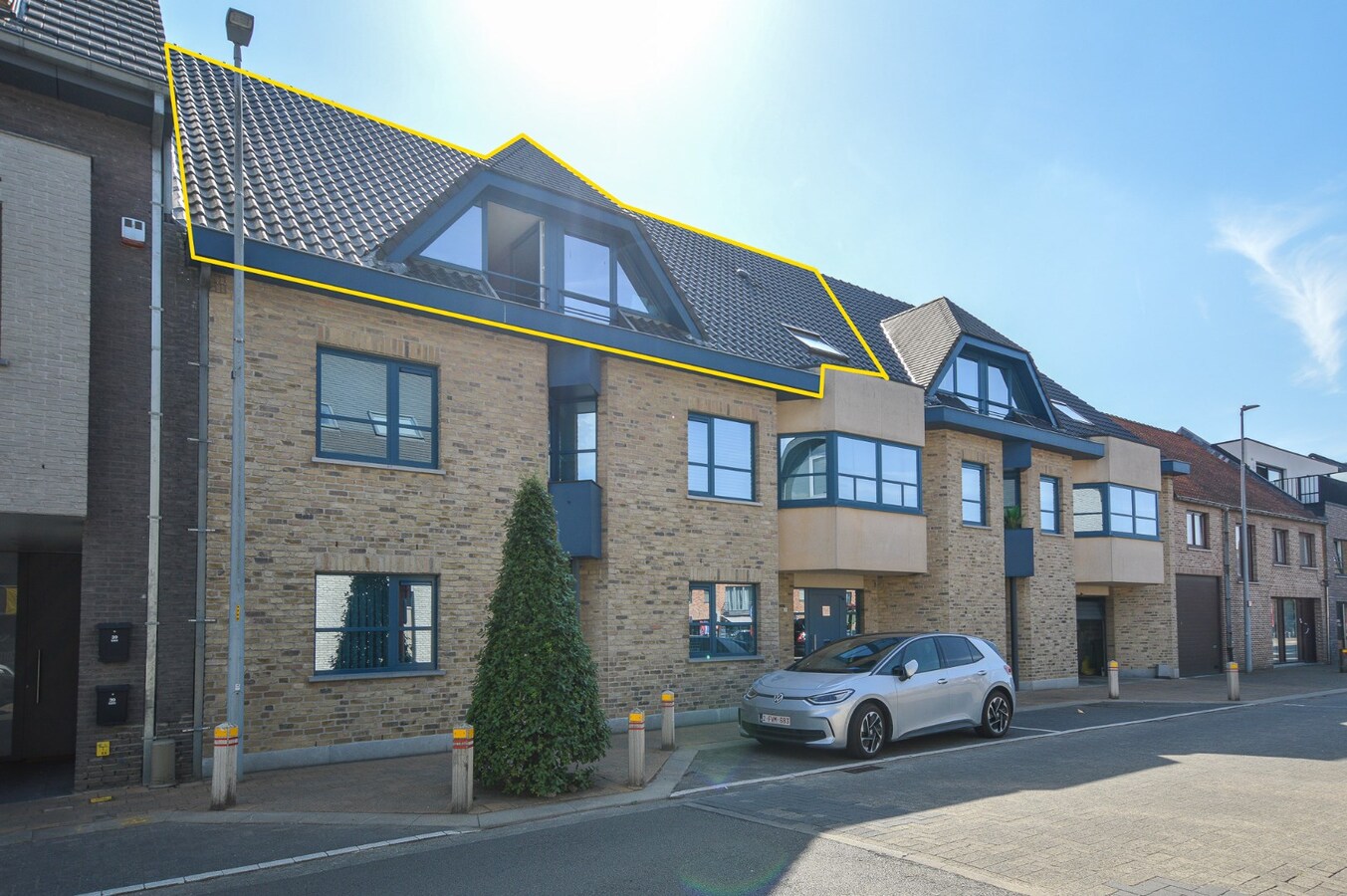 Verhuurd dak appartement - Veldegem