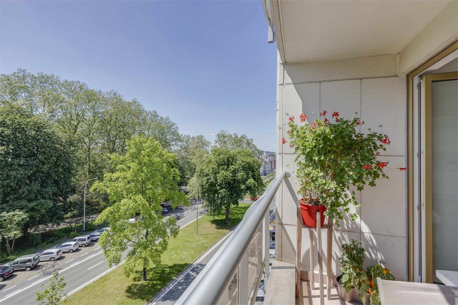 Hoogwaardig appartement met panoramisch zicht op het Citadelpark 