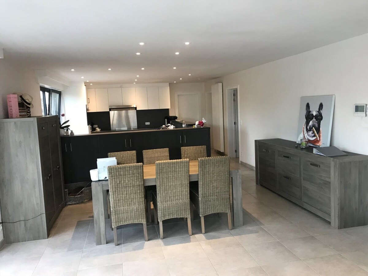 Uiterst ruim, energiezuinig appartement met groot terras 