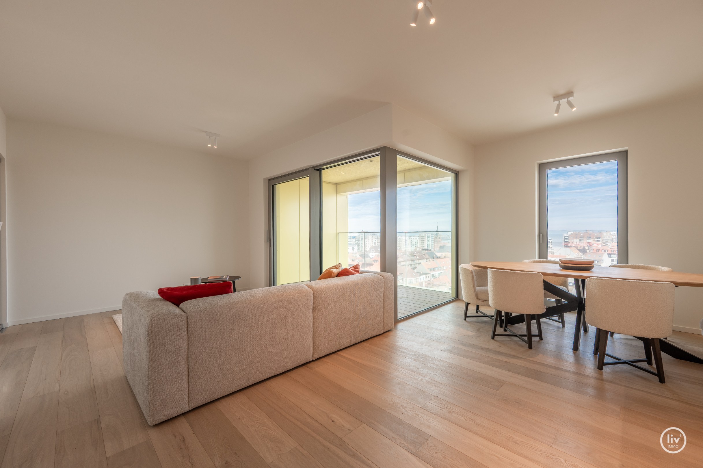 Appartement d'une chambre prêt à emménager dans le projet Hoost (avec vue latérale sur la mer) 