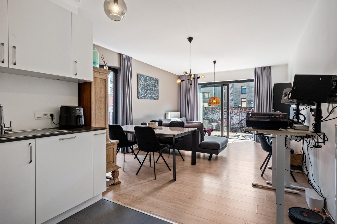 Recent appt. met ruim terras in het hippe Antwerpen-Dam! 