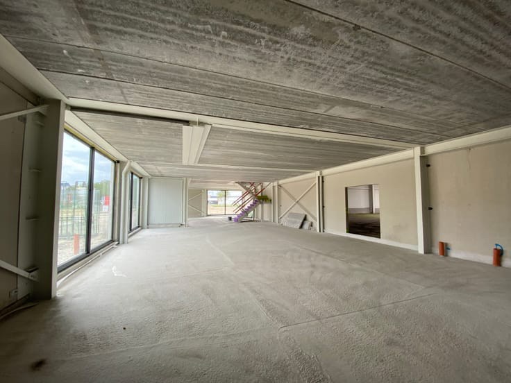 Nieuwbouw magazijn ±1.200 m² op toplocatie in bedrijvenpark De Zwaan – Schoten! 