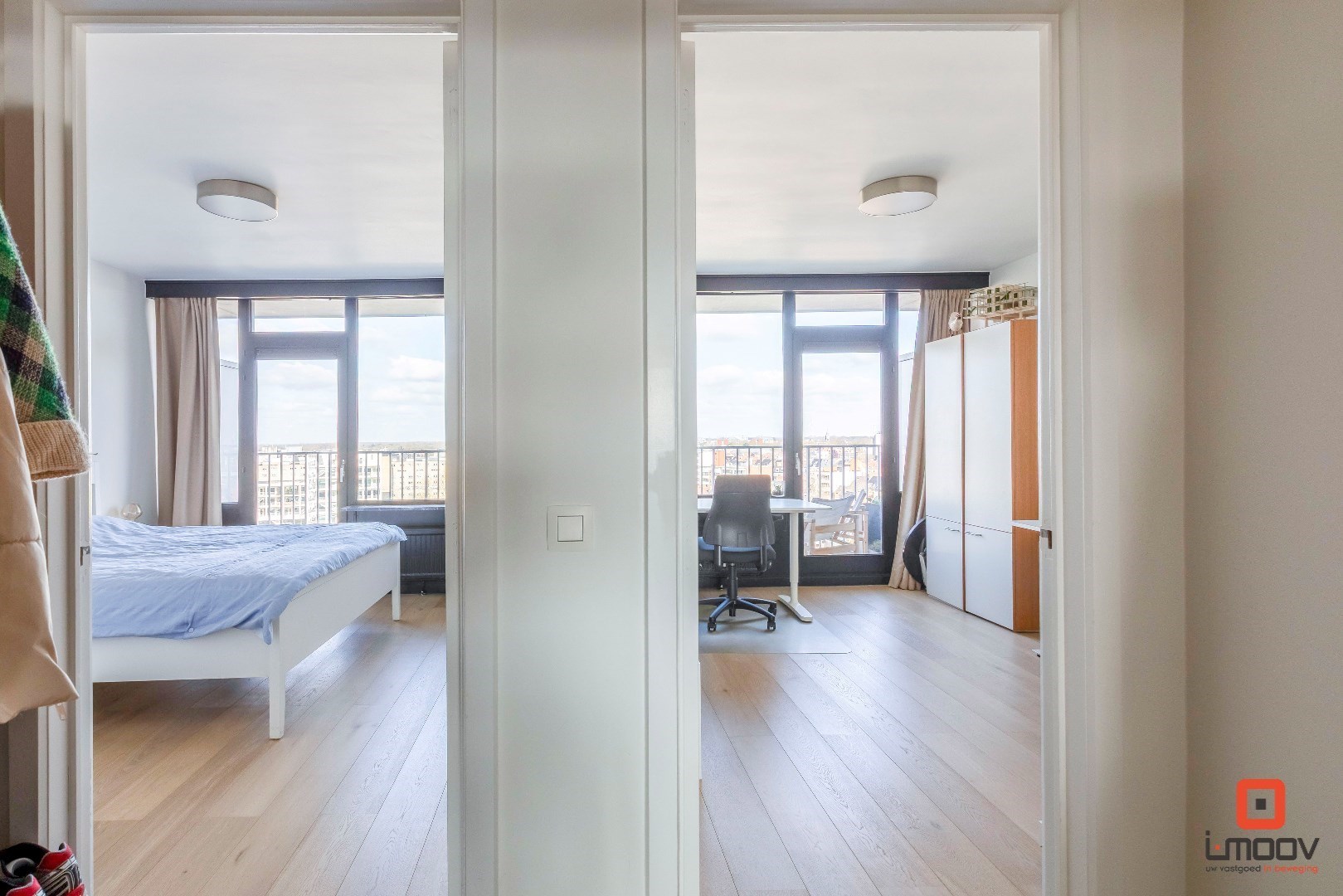 Prachtig, instapklaar 2 slaapkamer appartement met een open en wijds zicht op de stad 