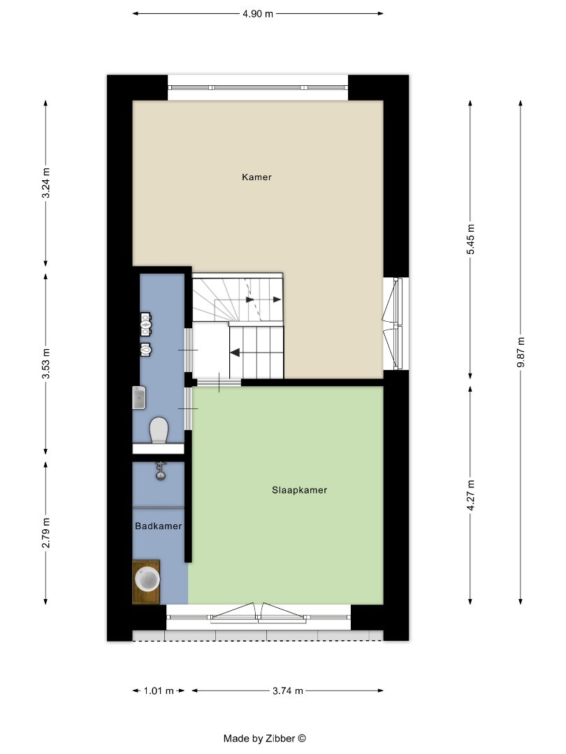 Instapklare woning met zeer goede afwerking, 3 slaapkamers, 3 badkamers, tuin, terras en autostaanplaats in het centrum van Tienen – EPC 27 kWh/m² - bewoonbare opp. 172 m² 