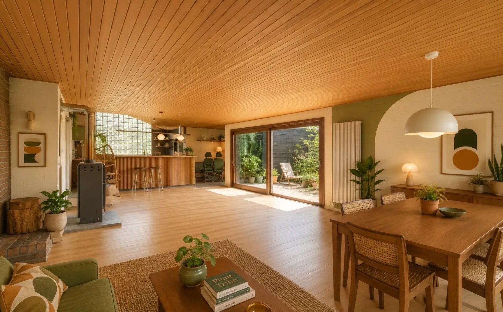 Seventies bungalowvilla met renovatiepotentieel op unieke ligging aan natuurgebied 