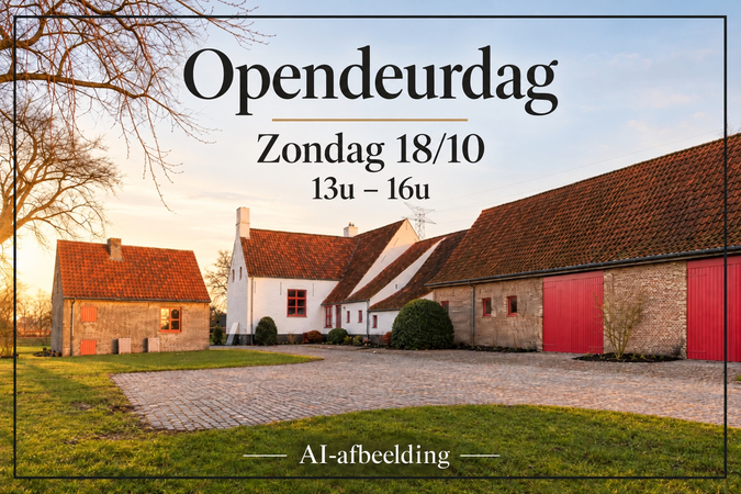 A vendre maison de campagne - Jabbeke