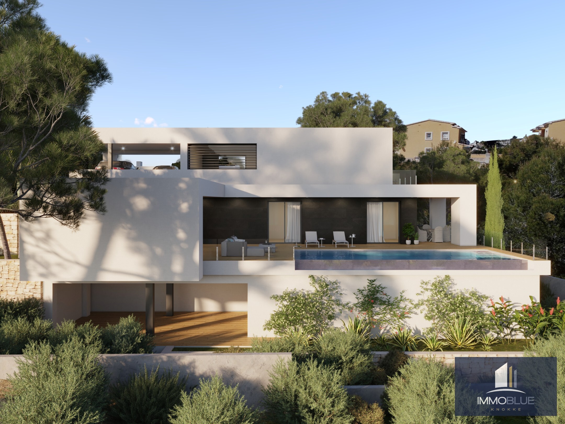 Villa élégante avec vue sur la mer 