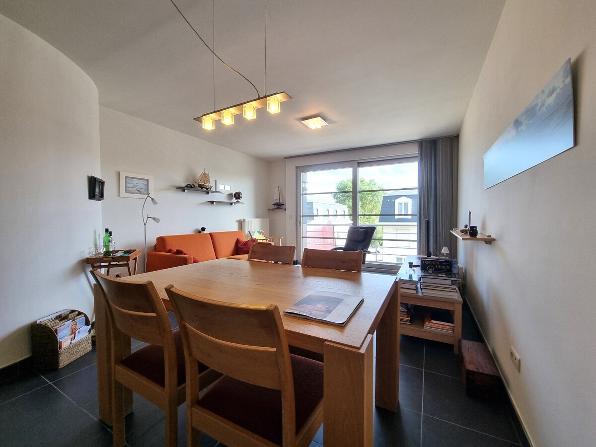 Tof appartement met één slaapkamer te Zeebrugge-Strand 